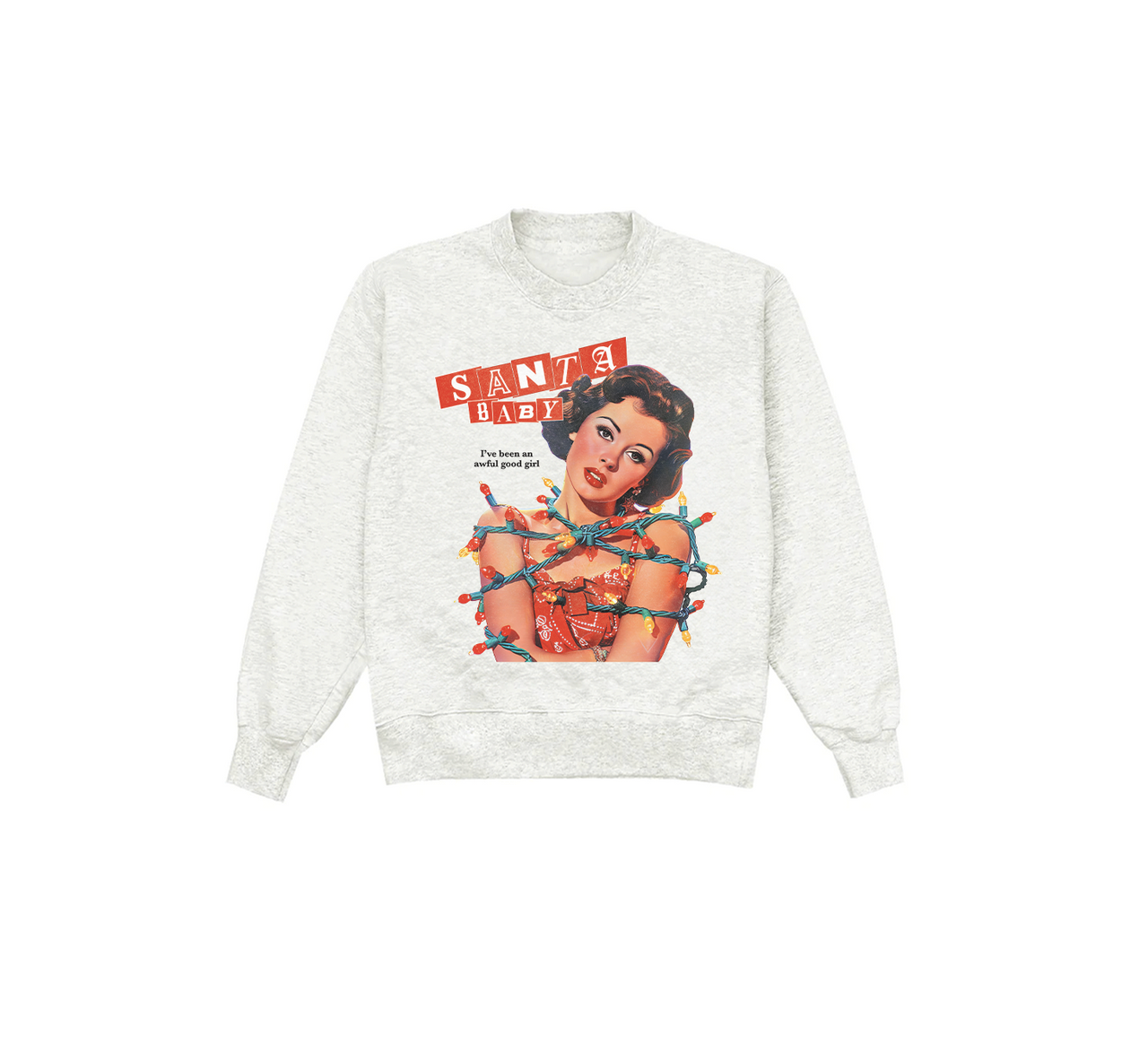 Santa Baby Crewneck Sweatshirt