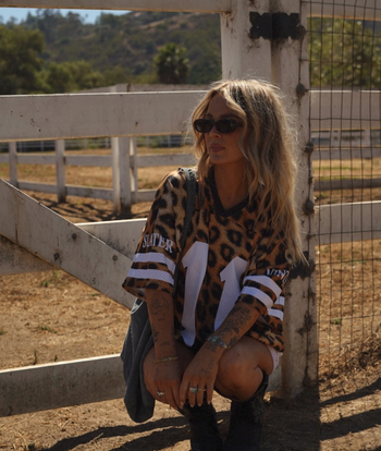 LIMITED EDITION: Lucky Girl Leopard Mesh Jersey