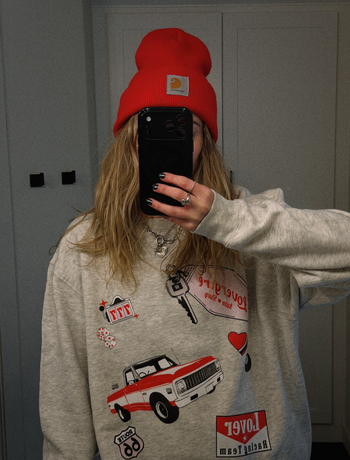 Lover Race Team Sweatshirt x Grey