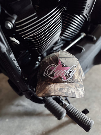 Lucky Girl Camo Hat