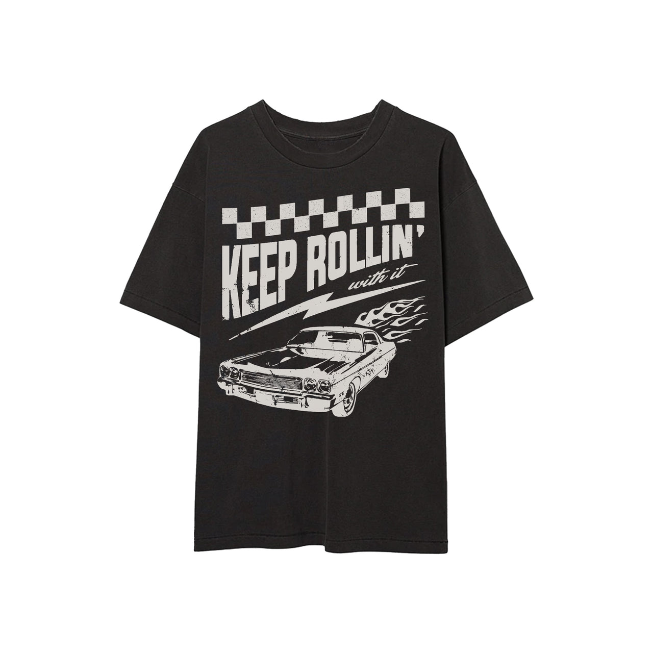 Keep Rolling With It Tee