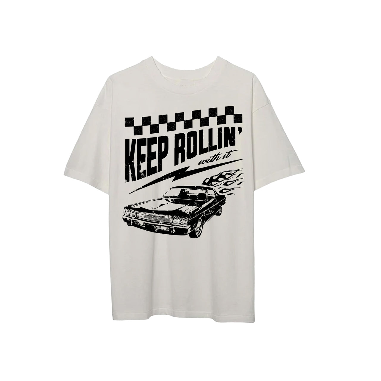 Keep Rolling With It Tee