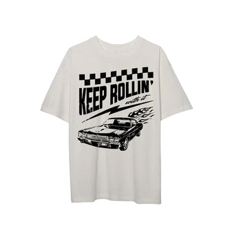 Keep Rolling With It Tee