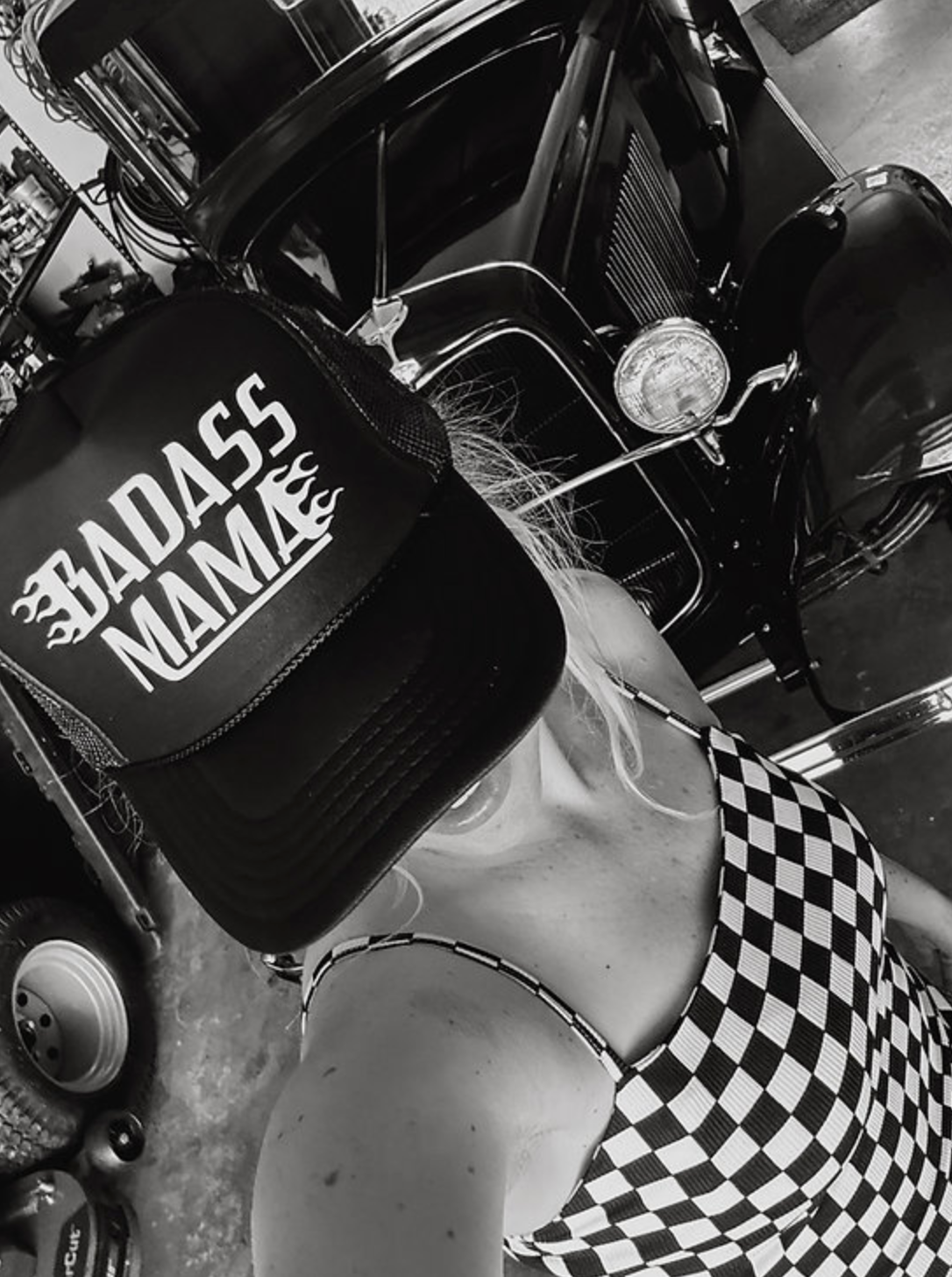 Badass Mama Trucker Hat