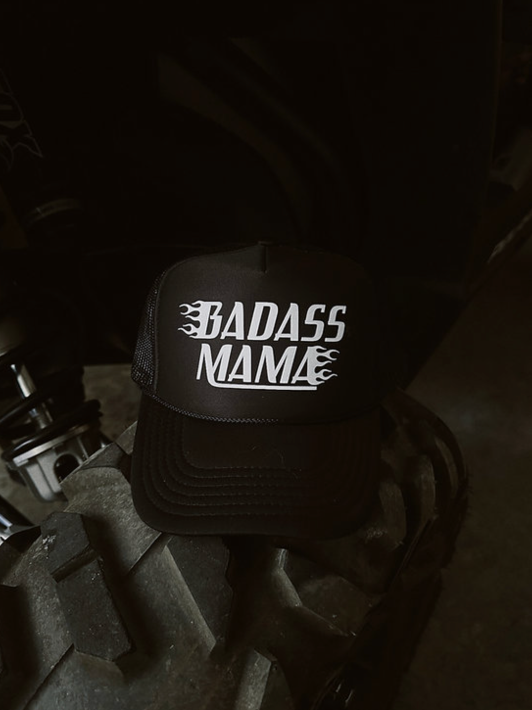 Badass Mama Trucker Hat