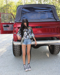 Darlin Camo Mesh Jersey